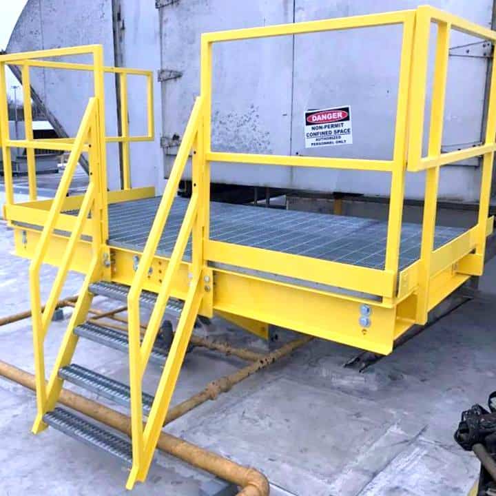 Roof Access Safety Platforms Nix Industrial